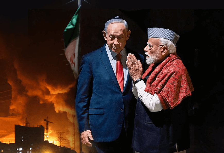 Amid the Iran-Israel conflict, Prime Minister Modi called Israeli Prime Minister Netanyahu, saying India stands with him. Netanyahu responded by saying he received a call from a friend in India.